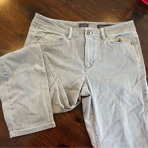 J. Jill Gray Straight Leg Jeans